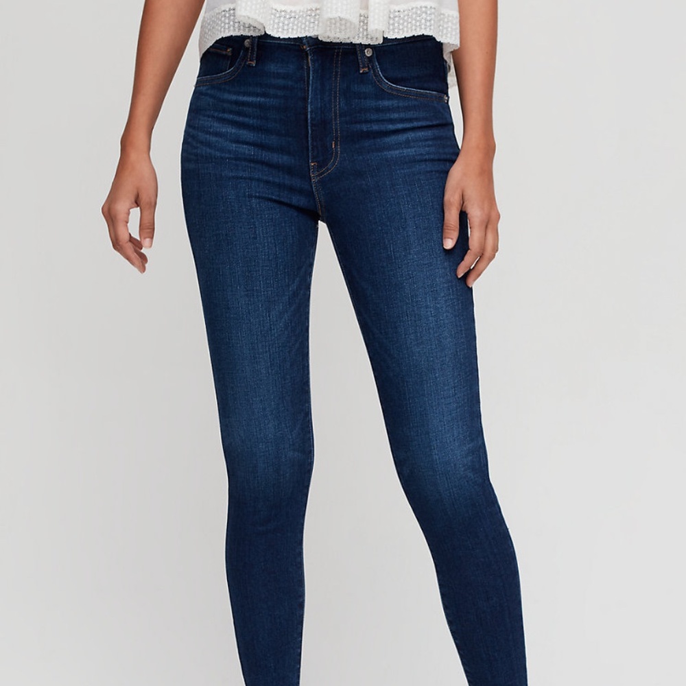 NWT Aritzia Milehigh Skinny Cropped High Waist